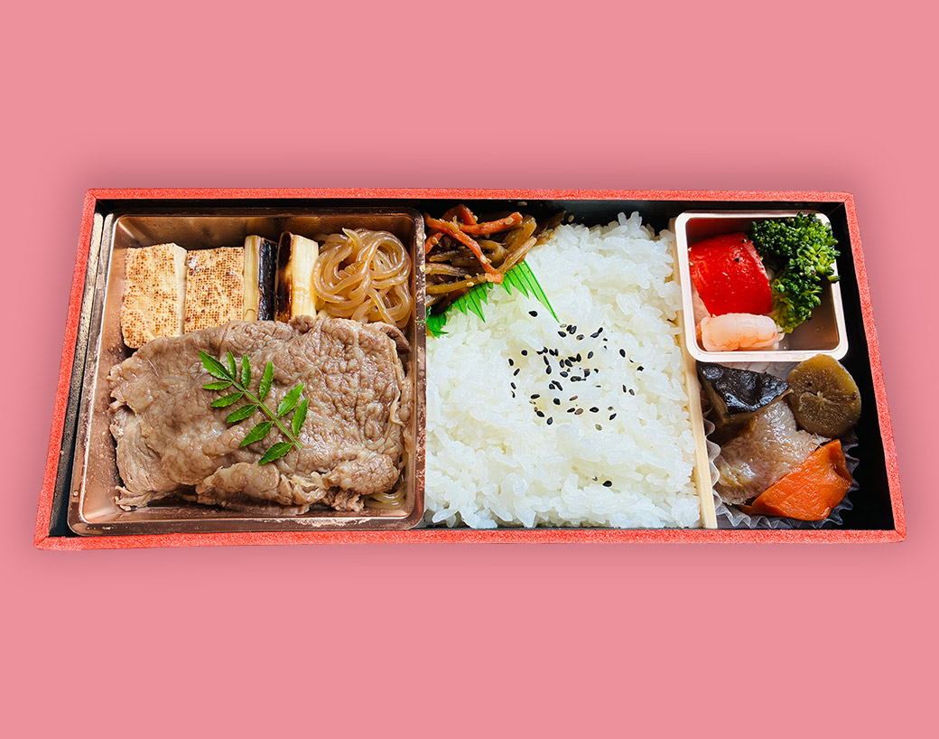 すきやき弁当 1,800円(税込)