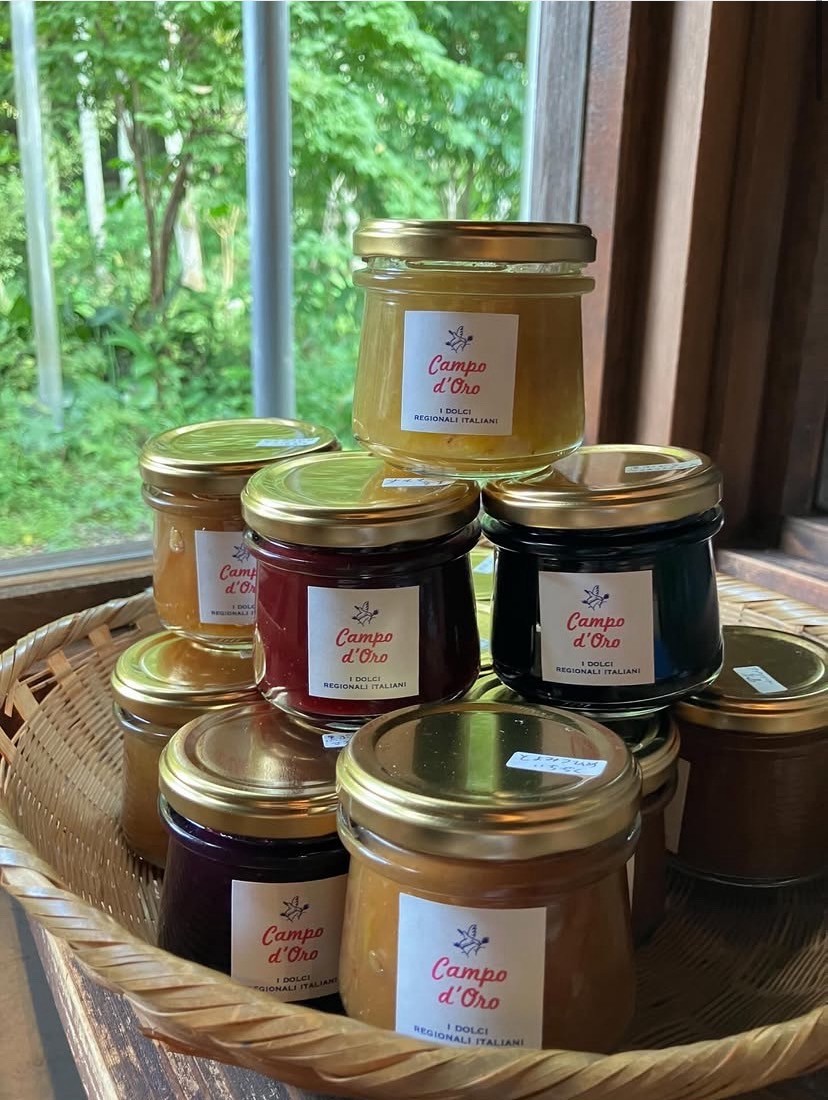 採れたて果物のジャム