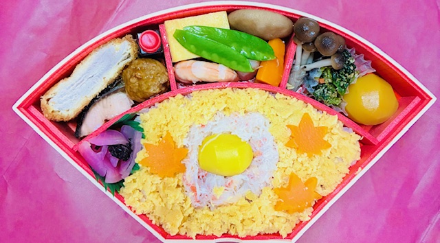 秋の吹き寄せ弁当 1,400円(税込)
