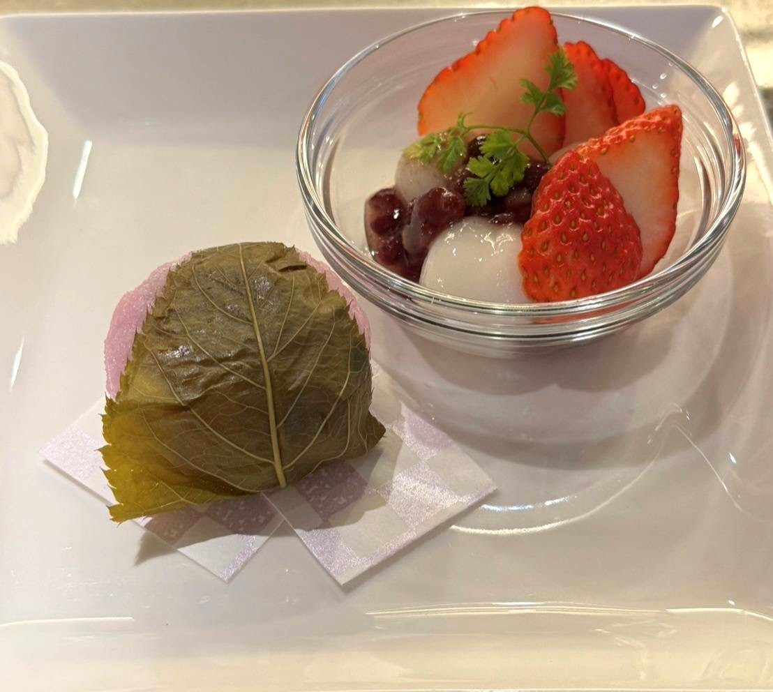 春うらら 桜餅プレート