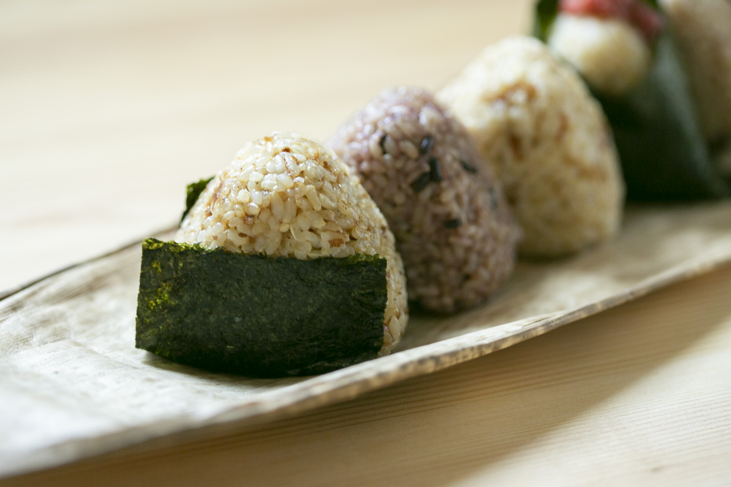 おむすび数種類