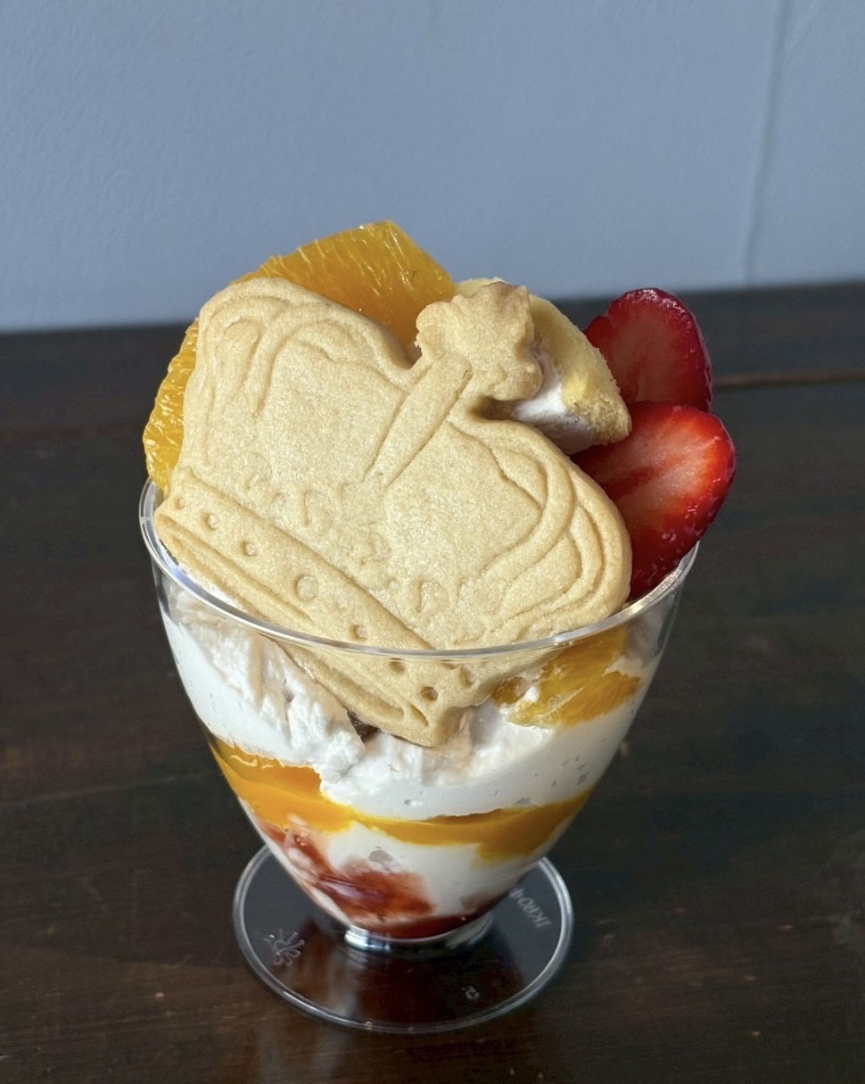 きいろいクィーンパフェ