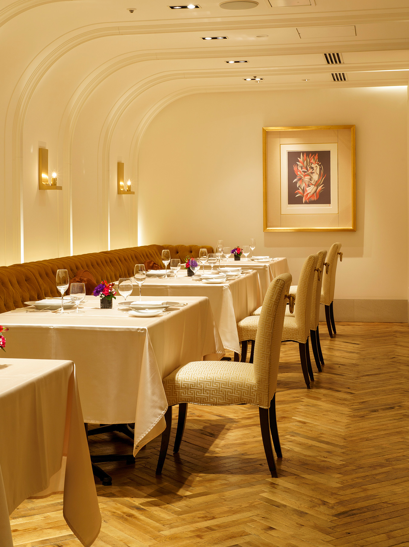 フレンチレストラン ル・シャンドールの店内