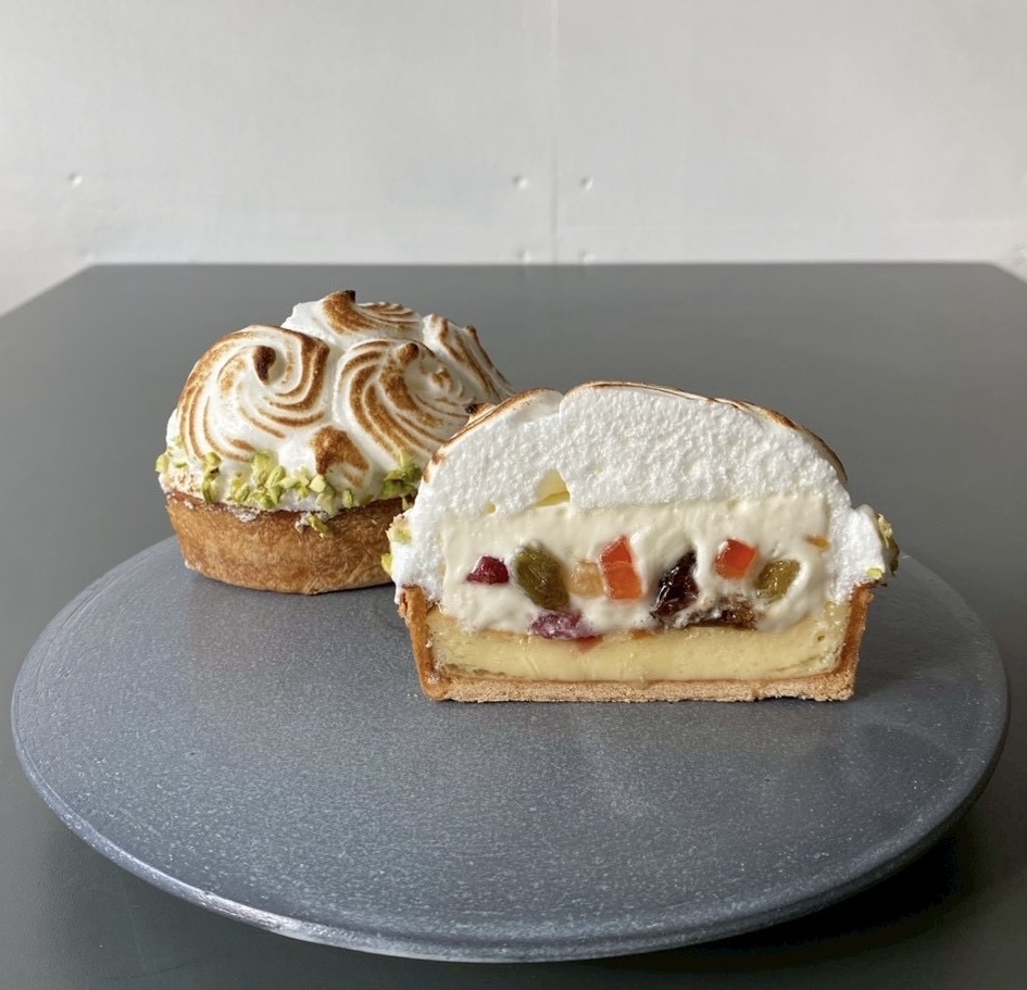 メレメレ風treneのレモンチーズケーキタルト